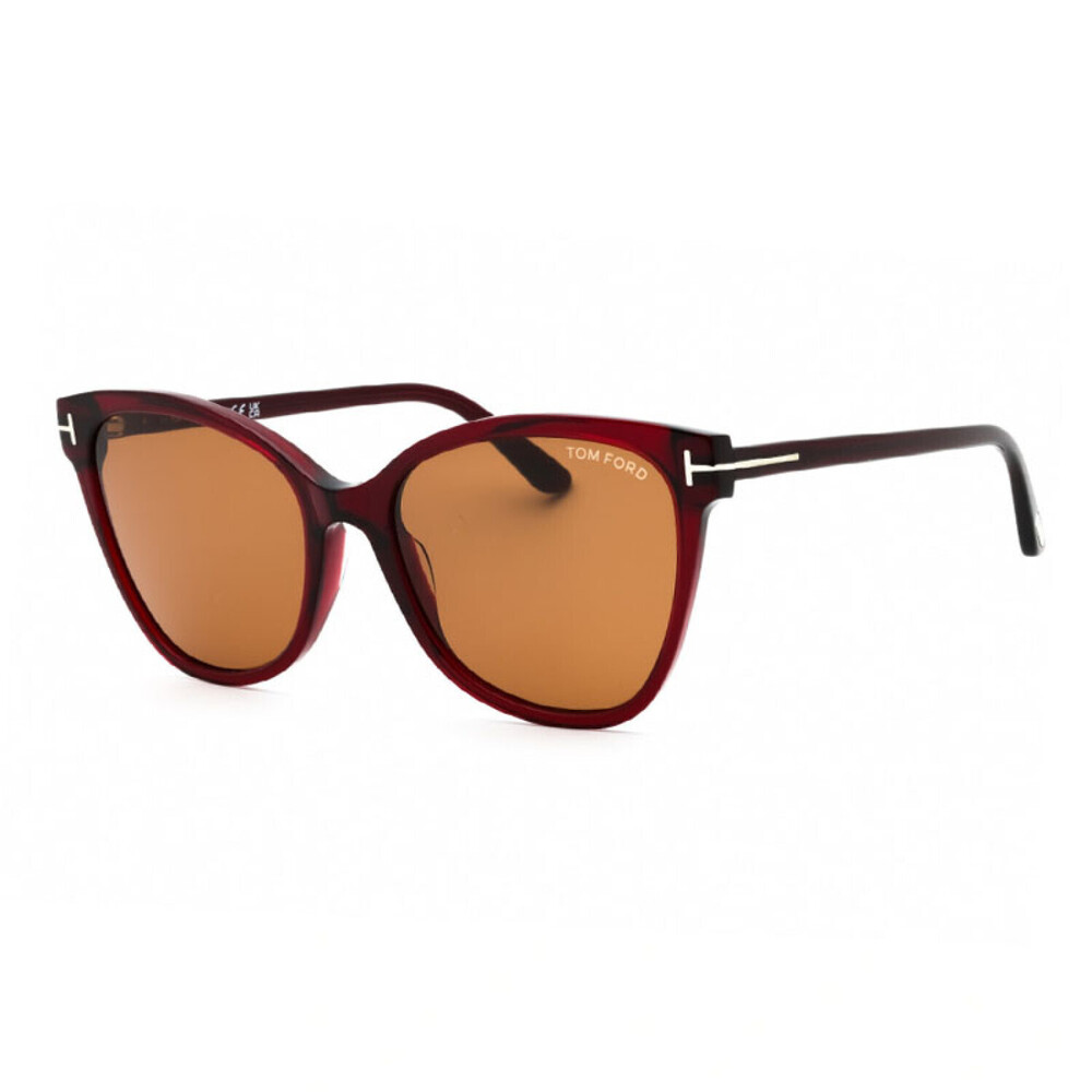 NEW Tom Ford FT0844 ANI 68E Shiny Red Sunglasses Authentic